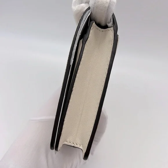 Coach Anna Foldover Clutch Crossbody Bag With Heart Print - Picture 4 of 16